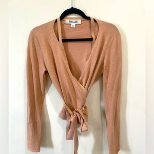 Diane Von Furstenberg Ballerina Wrap Top